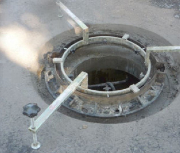 scellement de tampons